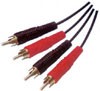 2RCA-2RCA  1.2m  Шнур 2RCA-2RCA 1.2M   L=53mm