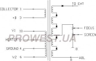 BSC24-01N4014 Строчный трансформатор ТДКС