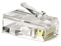 . 8p8c   упаковка  по 100  шт. RJ-45