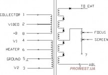 BSC22-2314H Строчный трансформатор ТДКС