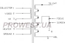 BSC24-01N40S  Строчный трансформатор ТДКС