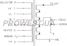 BSC25-Z1408  Строчный трансформатор ТДКС