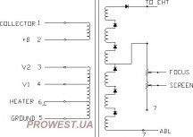 BSC27-N2201C  Строчный трансформатор ТДКС