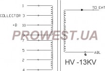 BSH13N303L  Строчный трансформатор ТДКС