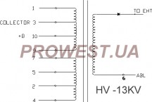 BSH14N304L  Строчный трансформатор ТДКС