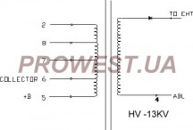 BSH15  Строчный трансформатор ТДКС