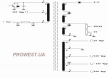 HR8118  Строчный трансформатор ТДКС